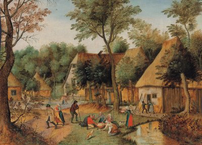 Ora di pranzo in campagna da Pieter Brueghel the Younger