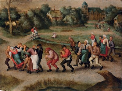 I Ballerini di San Giovanni a Molenbeeck, 1592 da Pieter Brueghel the Younger