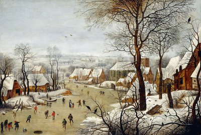 La trappola per uccelli da Pieter Brueghel the Younger