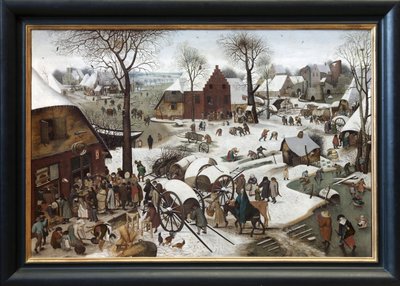 Il Censimento a Betlemme da Pieter Brueghel the Younger