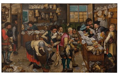 Il pagamento delle decime da Pieter the Younger Brueghel