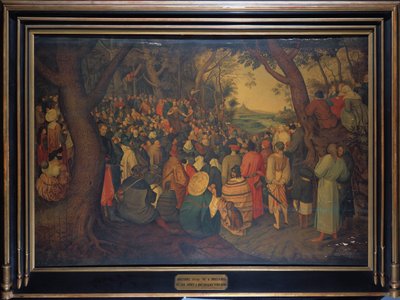 La Predicazione di San Giovanni Battista da Pieter Brueghel the Younger