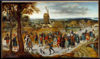 Il corteo nuziale di Pieter Brueghel II il Giovane noto come Brueghel d