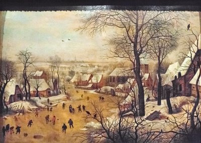 Paesaggio invernale con pattinatori da Pieter the Younger Brueghel