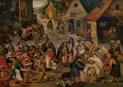 Opere di misericordia da Pieter the Younger Brueghel