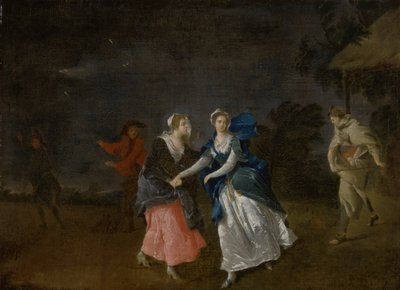 La signora Cibber come Cordelia da Pieter van Bleeck