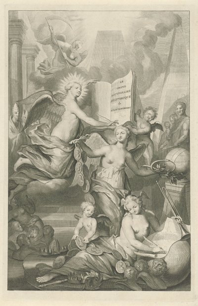 Fama, Eternità e Calligrafia da Pieter van Gunst