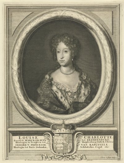 Ludvika Karalina Radzivił. Ludvika Karalina Radziwił (1688-1711) da Pieter van Gunst