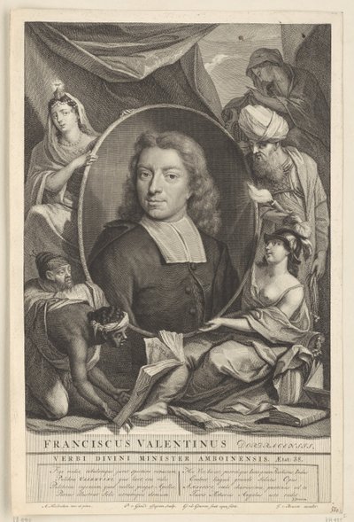 Ritratto di François Valentijn da Pieter van Gunst