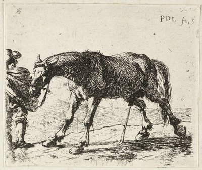 Cavallo che fa pipì da Pieter van Laer