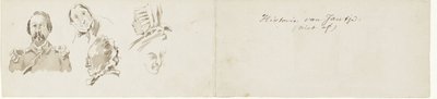 Alcuni schizzi per la storia di Jantje da Pieter van Loon