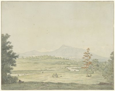 Paesaggio a Giava da Pieter van Oort Hzn