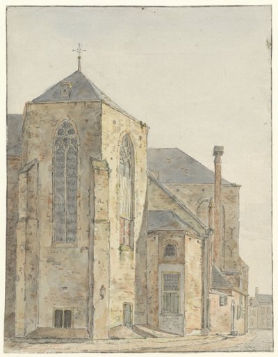 Chiesa di San Pietro a Utrecht da Pieter van Oort Hzn