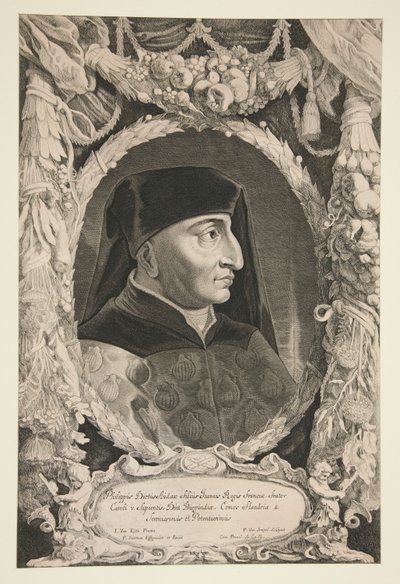 Philippe-le-Hardi, duca di Borgogna da Pieter van Sompel