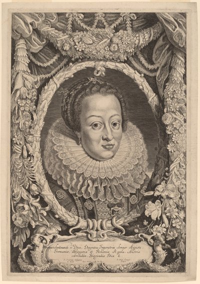 Eleonora, moglie di Ferdinando II da Pieter van Sompel after Pieter Claesz Soutman