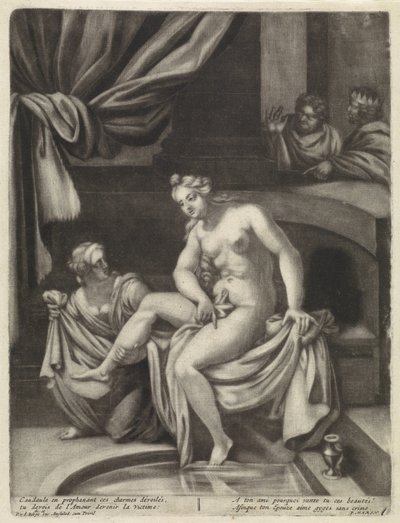 Davide e Betsabea da Pieter van den Berge