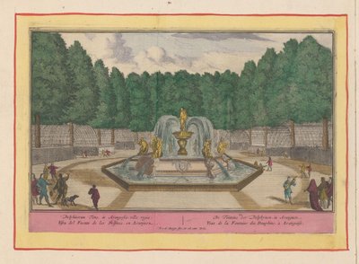 Fontana dei delfini ad Aranjuez da Pieter van den Berge