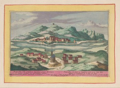 Vista di Fuenterrabía da Pieter van den Berge