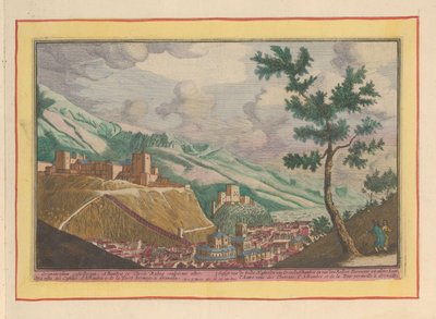 Vista di Granada e degli edifici dell