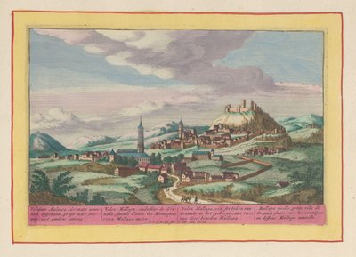 Veduta della località Vélez-Málaga in Andalusia da Pieter van den Berge