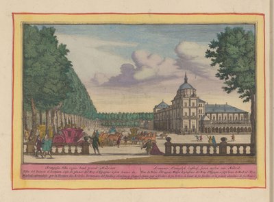 Palazzo Reale di Aranjuez da Pieter van den Berge