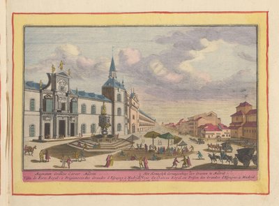 Prigione reale a Madrid da Pieter van den Berge