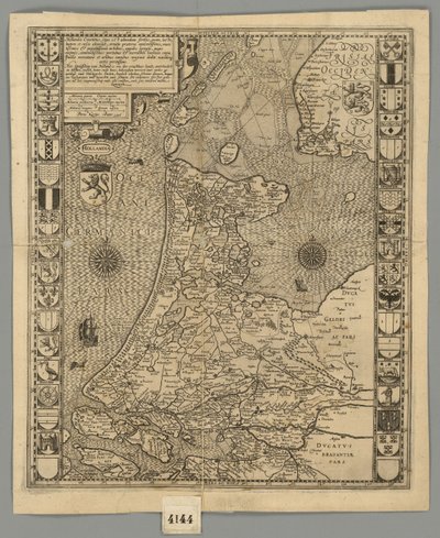 1596 Paesi Bassi Comitatus Kaerius da Pieter van den Keere