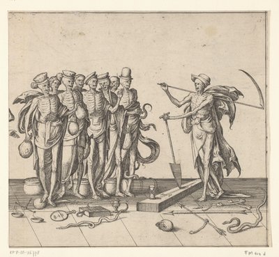 Processione dei morti da Pieter van der Borcht (I)