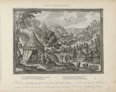 Ubriachezza di Noè da Pieter van der Borcht (I)