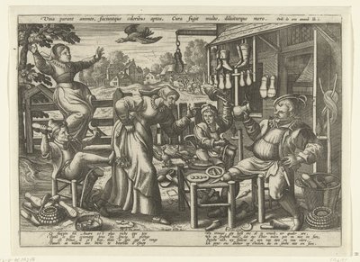 La casa rovinata da Pieter van der Borcht (I)