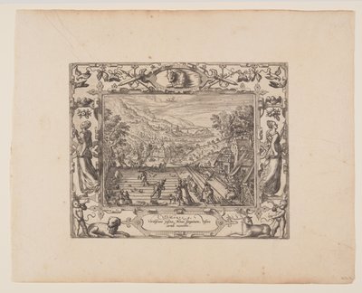 Aprile, da I dodici mesi da Pieter van der Borcht