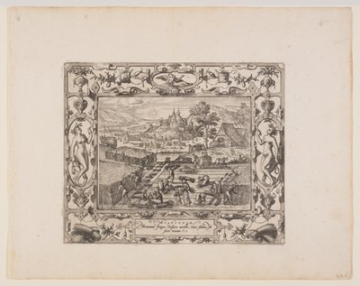 Agosto, da I dodici mesi da Pieter van der Borcht