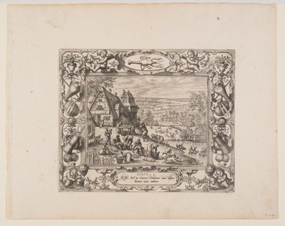 Giugno, da I dodici mesi da Pieter van der Borcht