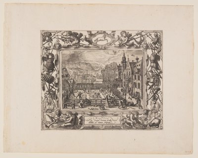 Marzo, da I dodici mesi da Pieter van der Borcht