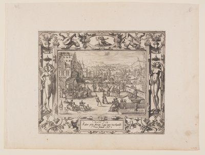 Maggio, da I dodici mesi da Pieter van der Borcht