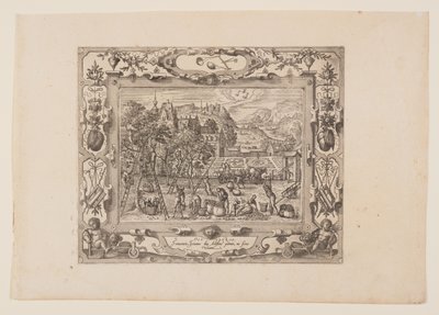 Ottobre, da I dodici mesi da Pieter van der Borcht