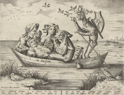 La nave blu da Pieter van der Heyden