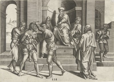 Cattura di Giovanni Battista da Pieter van der Heyden
