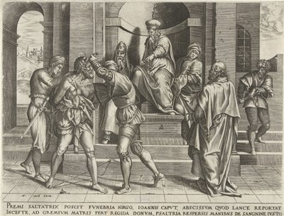 Cattura di Giovanni Battista da Pieter van der Heyden