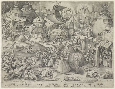 Superbia da Pieter van der Heyden