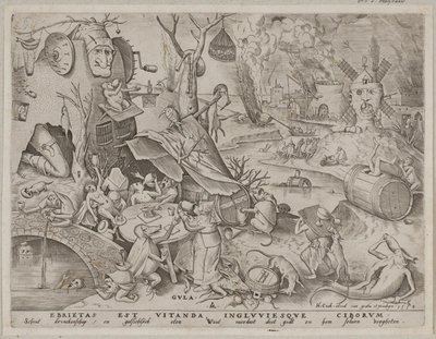 Intemperanza da Pieter van der Heyden