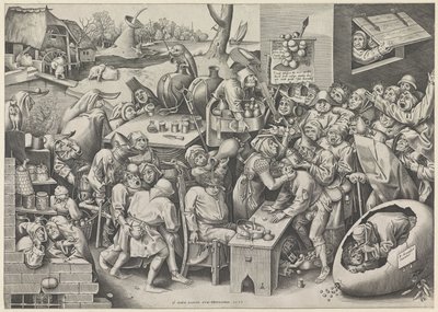Keisnijder o la strega di Mallegem da Pieter van der Heyden