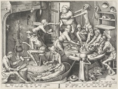 Cucina magra da Pieter van der Heyden