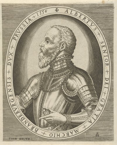 Ritratto di Albrecht Friedrich, margravio di Brandeburgo da Pieter van der Heyden