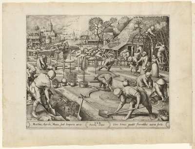 Primavera, da Le quattro stagioni da Pieter van der Heyden