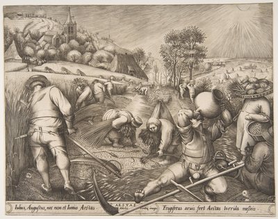 Estate Aestas dalla serie Le stagioni da Pieter van der Heyden