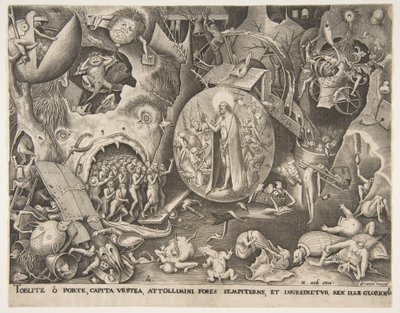 La discesa di Cristo nel Limbo da Pieter van der Heyden