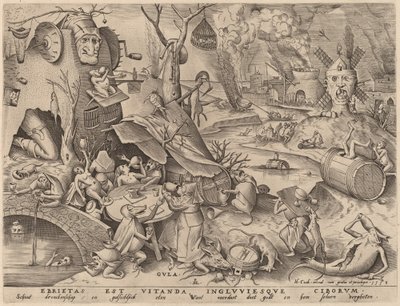 Gola da Pieter van der Heyden after Pieter Bruegel the Elder