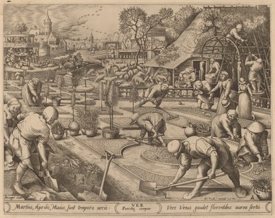 Primavera da Pieter van der Heyden after Pieter Bruegel the Elder