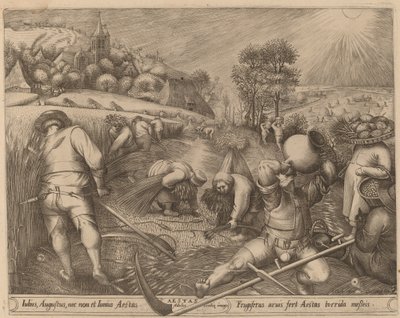 Estate da Pieter van der Heyden after Pieter Bruegel the Elder